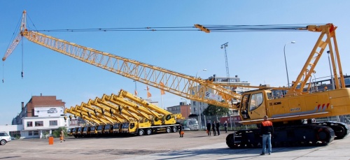 Аренда гусеничного крана 80 т — XCMG QUY80
